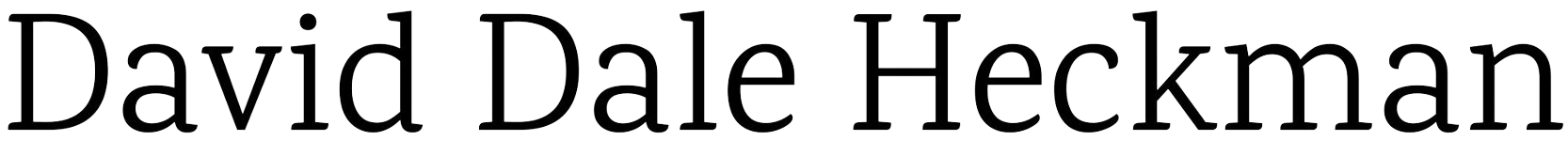 David Dale Heckman