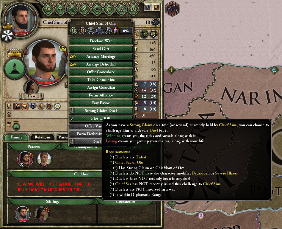 NOW WE FIGHT A DUEL FOR REUNIFICATION OF GREATER OB